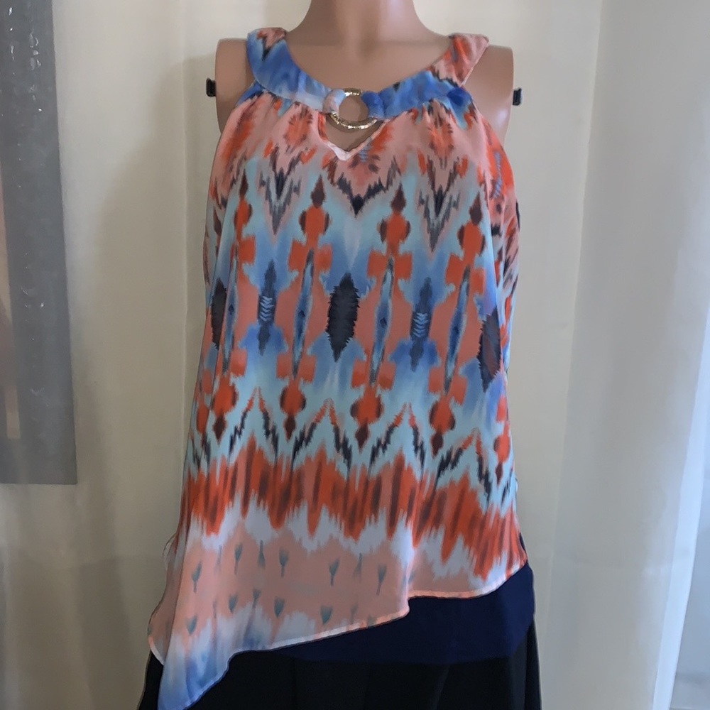BCX - Flowy Sleeveless Top - XL EUC